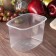 Container plastic disposable "JPPLAST", 750 ml, 13.8 × 10.2 × 9 cm, medium, transparent color