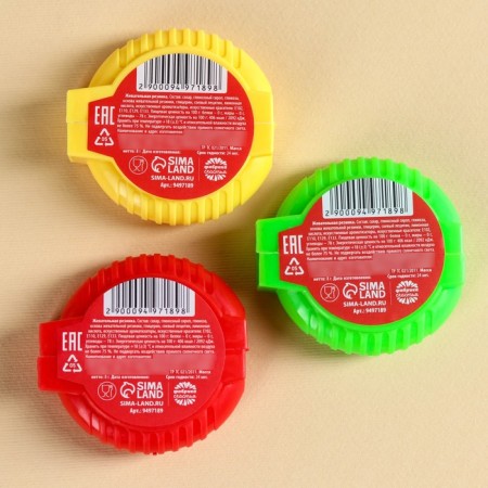 Chewing ribbon in the coil "ambulance", 8 g x 24 pcs.-3