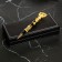 Handle Gift Ballic a Coat of arms in a case, metal, black color, writing node 0.1 mm, blue paste