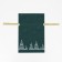 Gift bag "Magic Forest" green, 20 x 30 cm