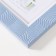 Photo frame plastic 13x18 cm "arc" blue 23.5x18.5 cm
