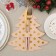 Envelope for tablespoons "Christmas tree with gold" 23x35 cm, 100% p/e, felt