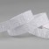 Decorative tape "Bant", 25 mm, 23 ± 1 m, white color No. 5