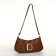 Bag Women's Baget with a zipper, chocolate color