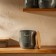 Sugar Bank SL Home, 12 × 12 cm, gray color, with a bamboo lid