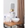 Optima bathroom set, white color