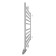 The electric heated tower "Sanprise" circuit P10, 500x1000 mm, right, chrome
