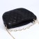 Bag Cross-Bodi with a zipper, black color