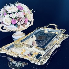 Lenardi tray set, rectangular, 2 pcs