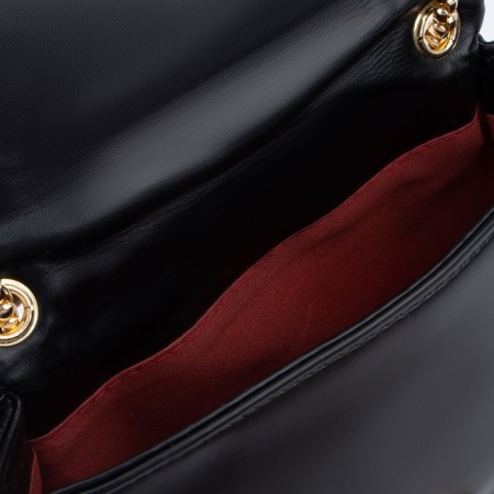 Magnet bag bag, long chain, black color-2