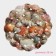 The lattice in the sink of the round share "shells", 28 × 28 cm