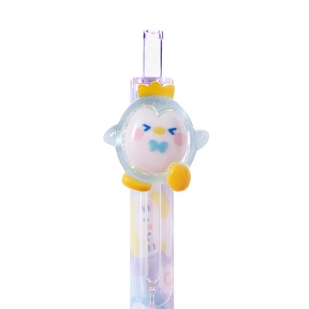 Gel handle automatic write-stand "animals", node 0.5 mm, blue-2