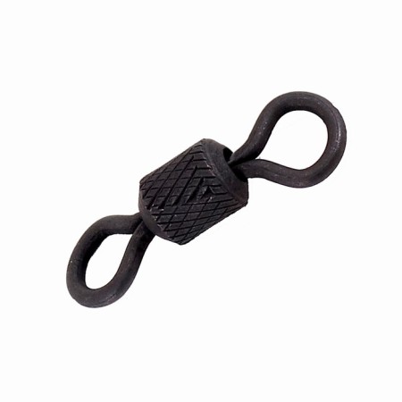 Namazu Pro Rolling Ribbed Swivel, Brass, Carbon, Test-91 kg, packaging 10 pcs.-3