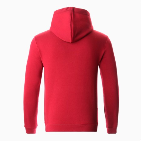 Male sweatshirt was laid down, burgundy color, size 54-3