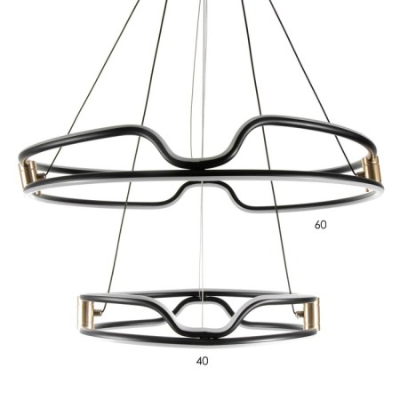 Lumber "Holter" LED 236W 3000-6000K black 60x60x9cm Bayerlux-6