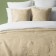 Cover with pillowcases "Jim", size 230x250 cm, beige color