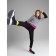 Knitty trousers for girls, height 170 cm, black color