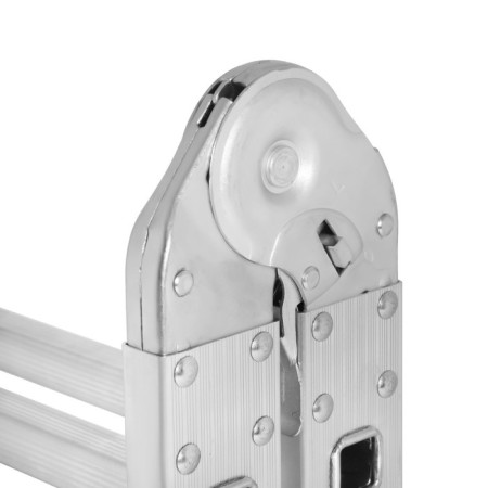 Tundra staircase, two -section, articulated, aluminum, 6 steps-4