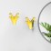 Furniture hook Cappio Giraffe, two -rod, yellow