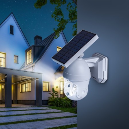 Lamp Garden Era on the Solar Battery LED, with a camera and a motion sensor-1