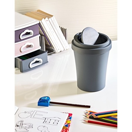Emhouse bucket desktop with a swing lid, mix color-2