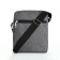 Male bag, gray color