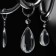 Ella chandelier, size 72x216x72 cm, 360W 6xe14 IP 20