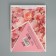 Gift package for flowers is triangular, packaging, "bloom", 23.5 x 30 x 20.5 cm