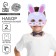 Carnival set "Merry Bunny" (mask+ butterfly)