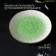 Porcelain shade "Cosmos", d = 21.2 cm, green color
