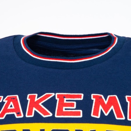 New Year's T-shirt, dark blue color, size 54-4