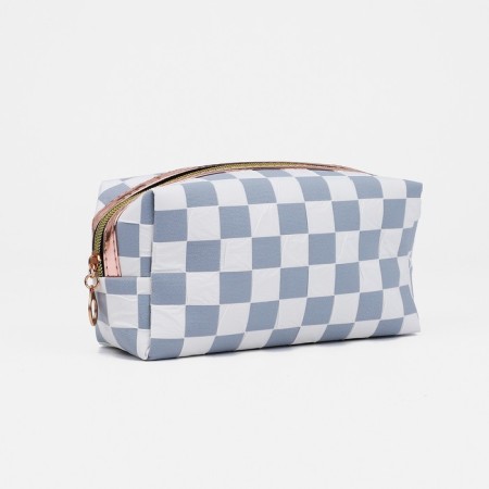 Lightning cosmetic bag, gray color