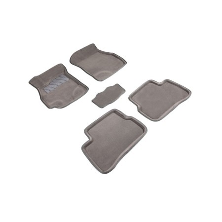 Pile rug for Hyundai Accent, 2000-2002, black