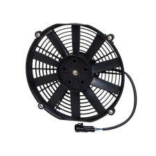 Kalina/Priora air conditioner electric fan with Lada covers 1118-8112010-10, Luzar Lfac 0118