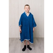 Hat-pongo for a boy, size 80 × 60 cm, blue, maistra