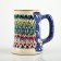 Rishtan ceramics mug "Disor", 500 ml, blue mix