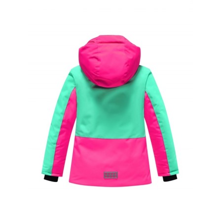 Ski costume for a girl, height 140 cm, pink color-2
