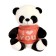 Soft toy "Panda", color mix