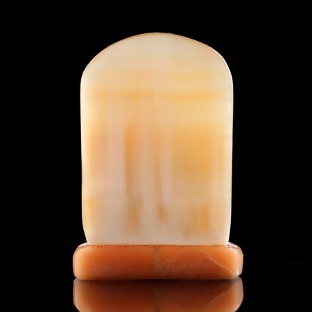 Icon "Ksenia Petersburg", with a candlestick, selenite-2