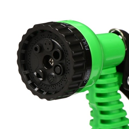 Pistol for watering, 7 modes, under connector, plastic, Greengo-2