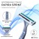 The disposable razor machine Rapira Sprint Plus with a lubricant strip with aloe, 6 pcs