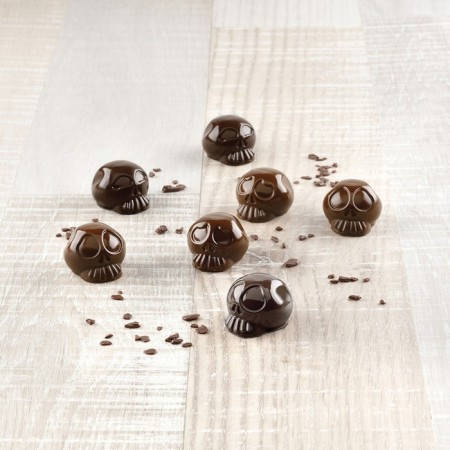 Form for the preparation of sweets, silicone, 24x11x2.7 cm-2