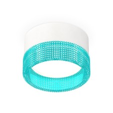 Lumber of the invoice with composite crystal Ambrella Light, XS8101033, GX53 LED 12 W, white sand, blue