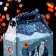Gift box "Fantasy" in green 17.8 x 10 x 32.5 cm