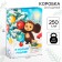 Gift box "New Year" 16x23x7.5 cm, Cheburashka