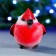 New Year's figure "Zimoprodok" red 6x9x9cm