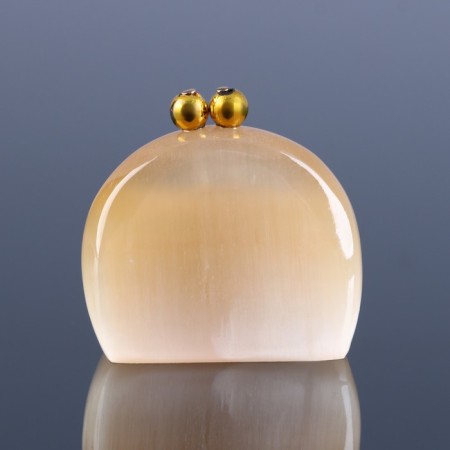 Souvenir "Valuation wallet", 4 x4.5 cm Selenite-2