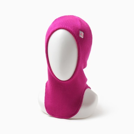Hat-shuttle for a girl, raspberry color, size 46-50