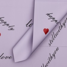 Matte flowing film, 
