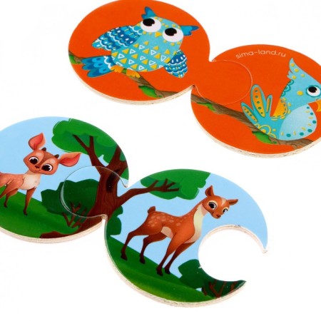 Puzzles "Mom, dad and baby"-3